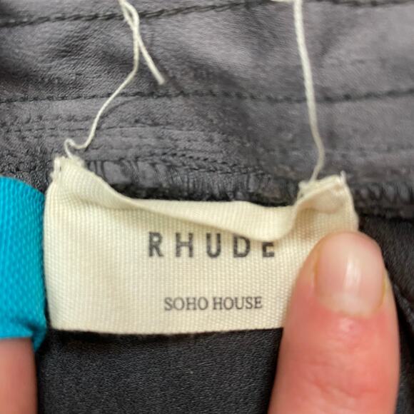 Rare Rhude Ssense Exclusive Black Soho House RH Robe Men's Small - Picture 5 of 11